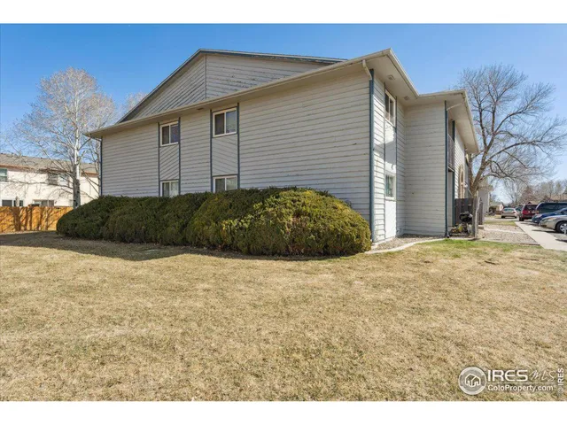 a backyard of a house