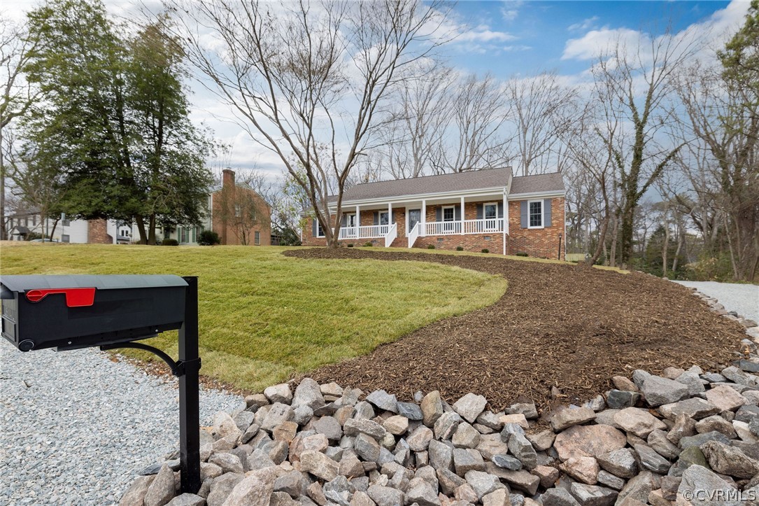 11633 Boyd Road Chester, VA 23831 - Photo 4 of 49 a view of a house with a yard