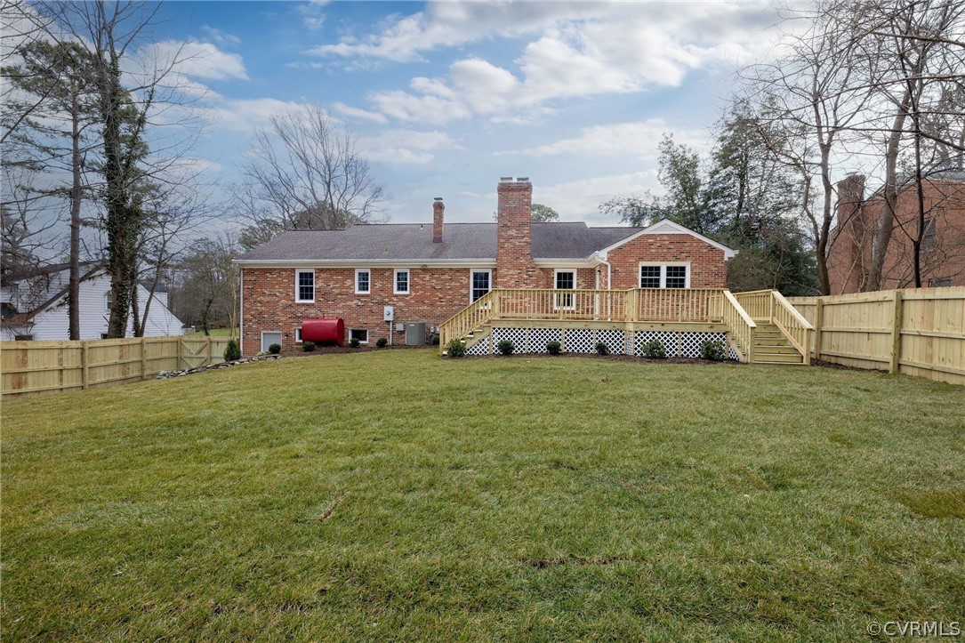 11633 Boyd Road Chester, VA 23831 - Photo 46 of 49 a view of a house with a back yard