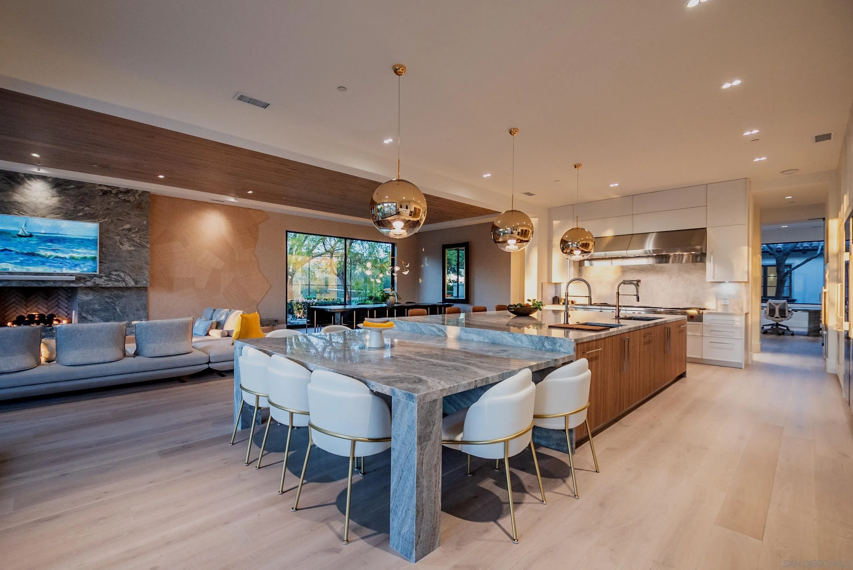 18650 Old Coach Way Poway, CA 92064 - Photo 10 of 63 a large kitchen with a table and chairs in it