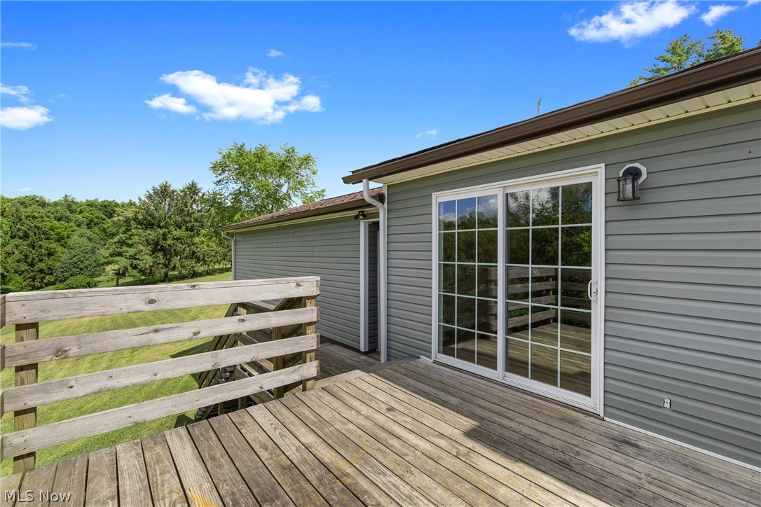54131 Key Bellaire Road Bellaire, OH 43906 - Photo 9 of 36 View of wooden deck