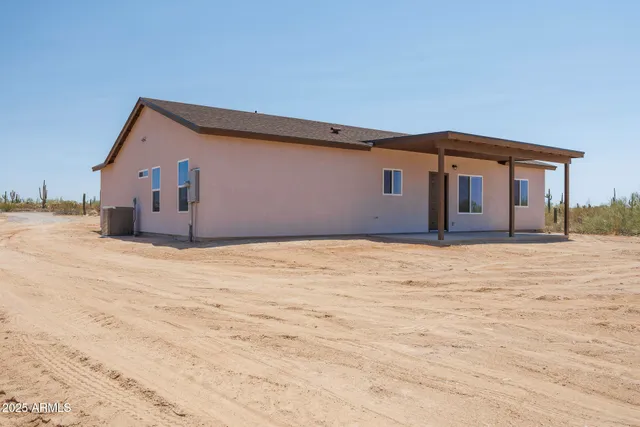 a house with a outdoor space