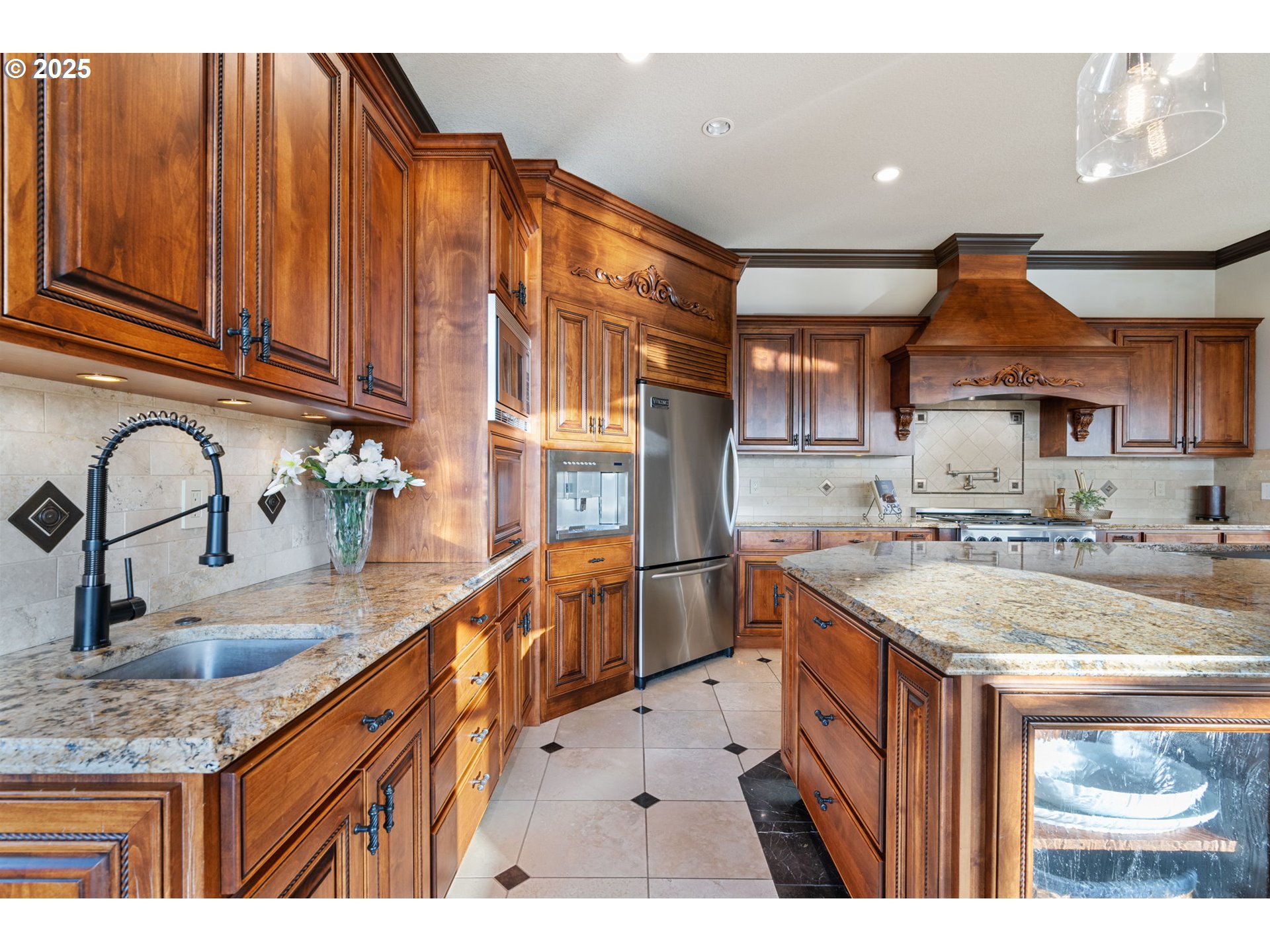 33302 Northwest 47th Court Ridgefield, WA 98642 - Photo 14 of 48 a kitchen with stainless steel appliances granite countertop a sink and cabinets