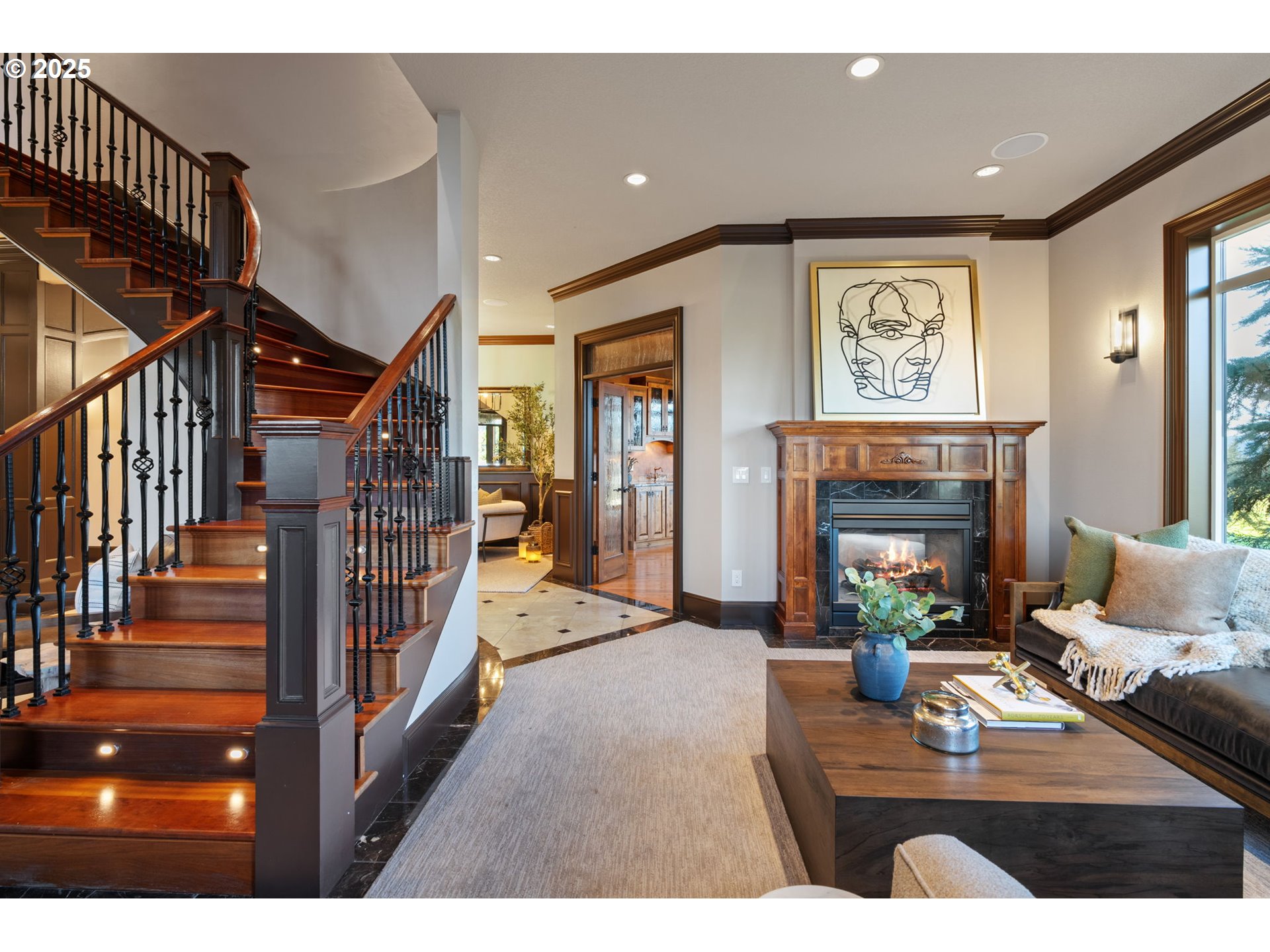 33302 Northwest 47th Court Ridgefield, WA 98642 - Photo 7 of 48 a view of a livingroom with furniture and a fireplace