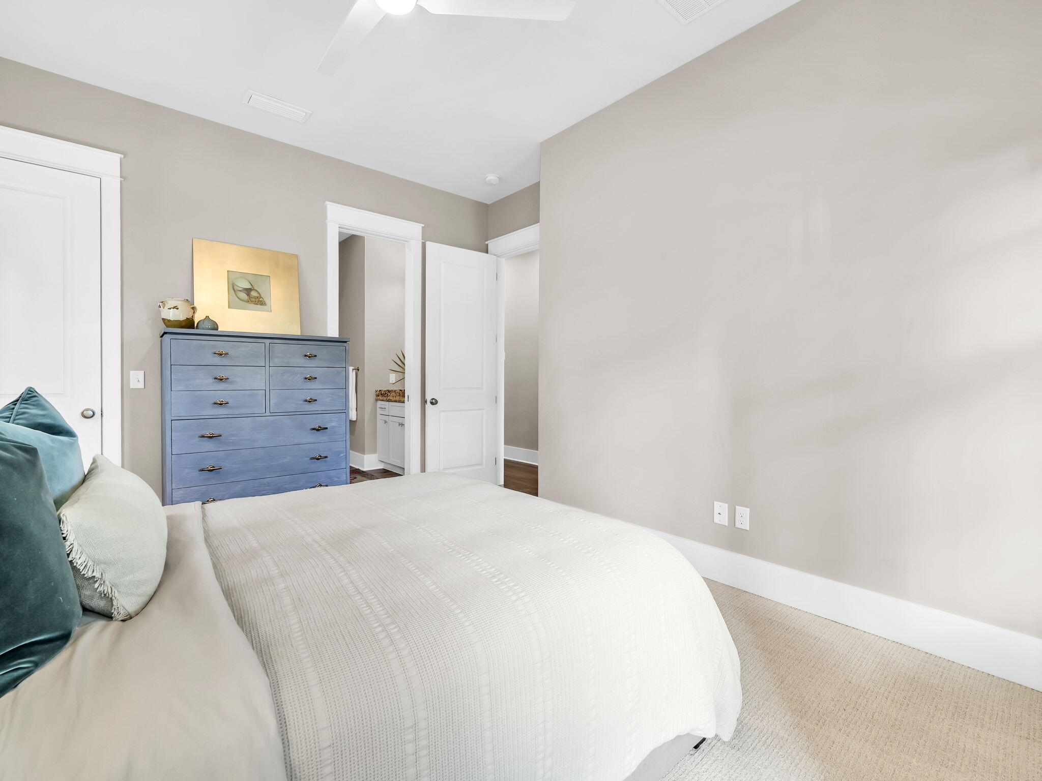 83 Cypress Walk Santa Rosa Beach, FL 32459 - Photo 14 of 77 a bedroom with a bed and cabinets