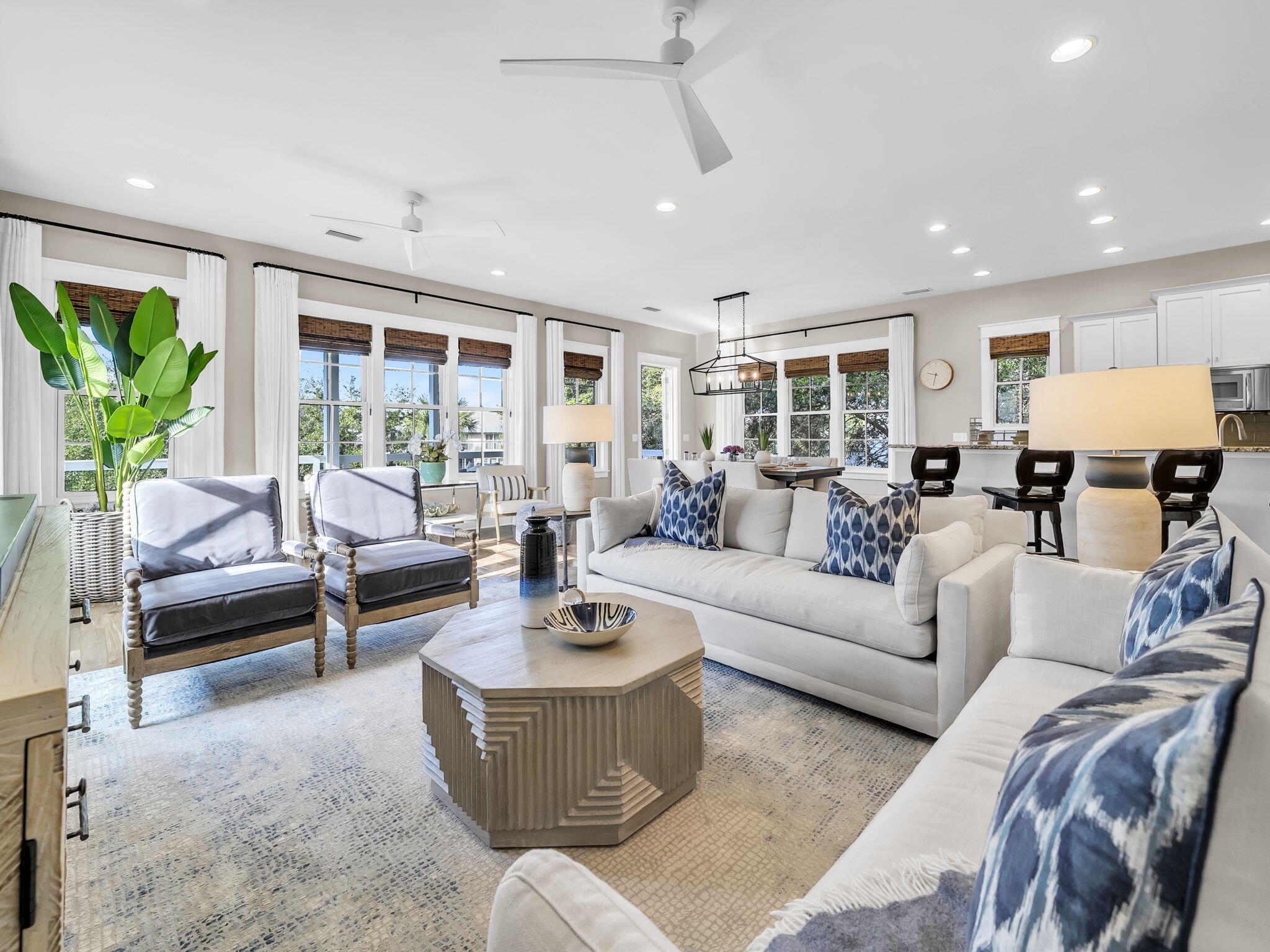 83 Cypress Walk Santa Rosa Beach, FL 32459 - Photo 26 of 77 a living room with furniture and a large window