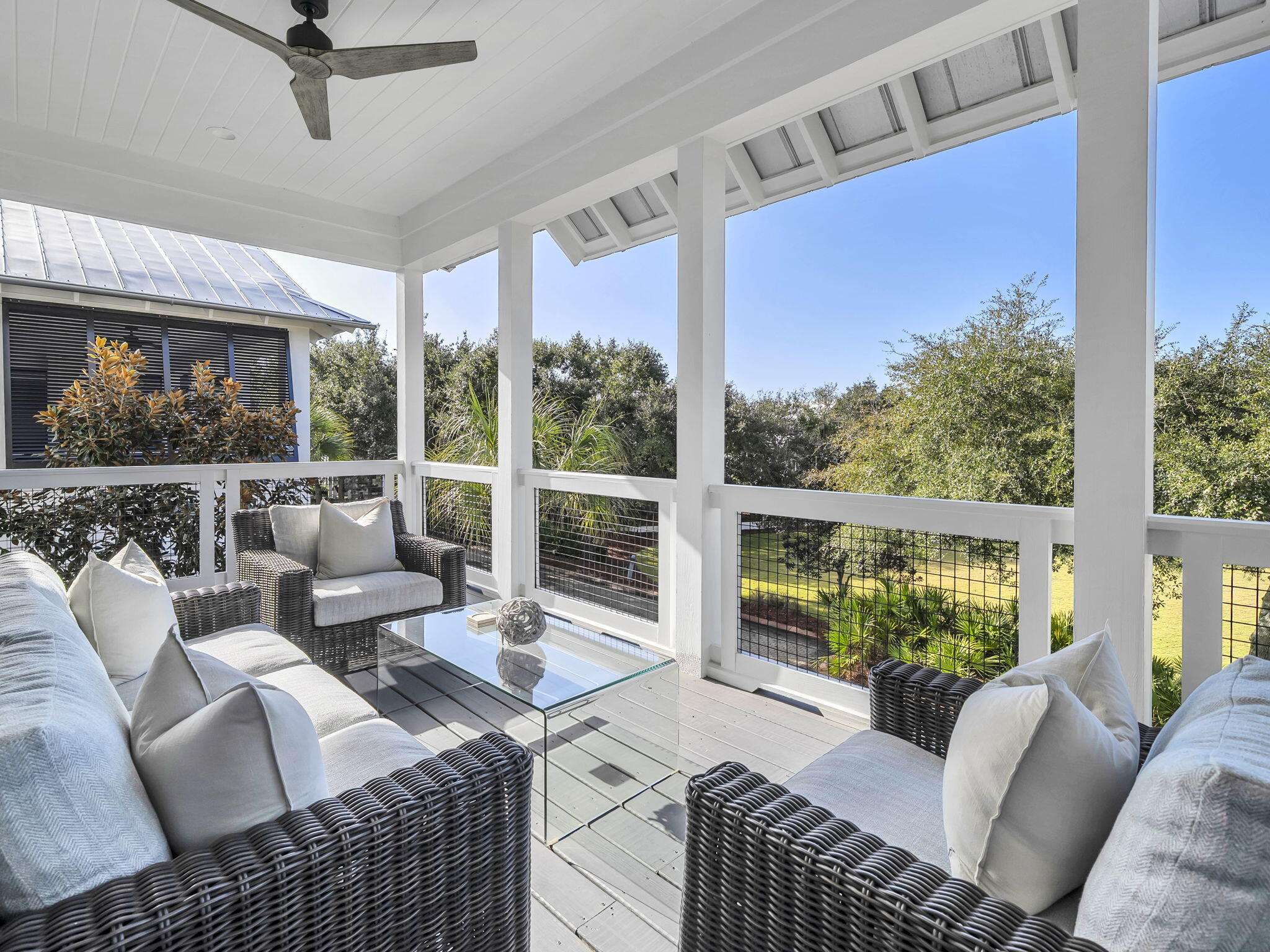 83 Cypress Walk Santa Rosa Beach, FL 32459 - Photo 48 of 77 a living room with furniture and a large window