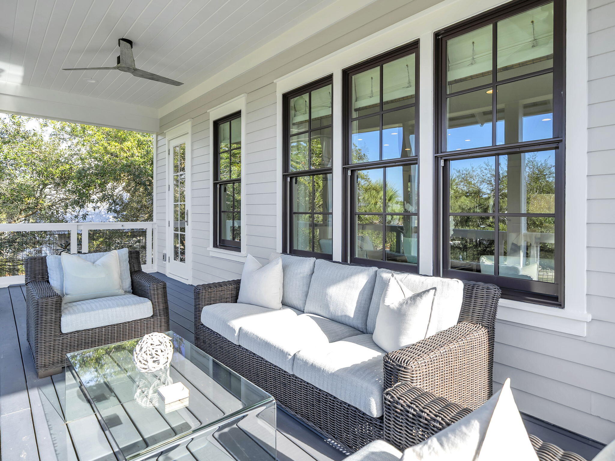 83 Cypress Walk Santa Rosa Beach, FL 32459 - Photo 51 of 77 a living room with furniture and a large window