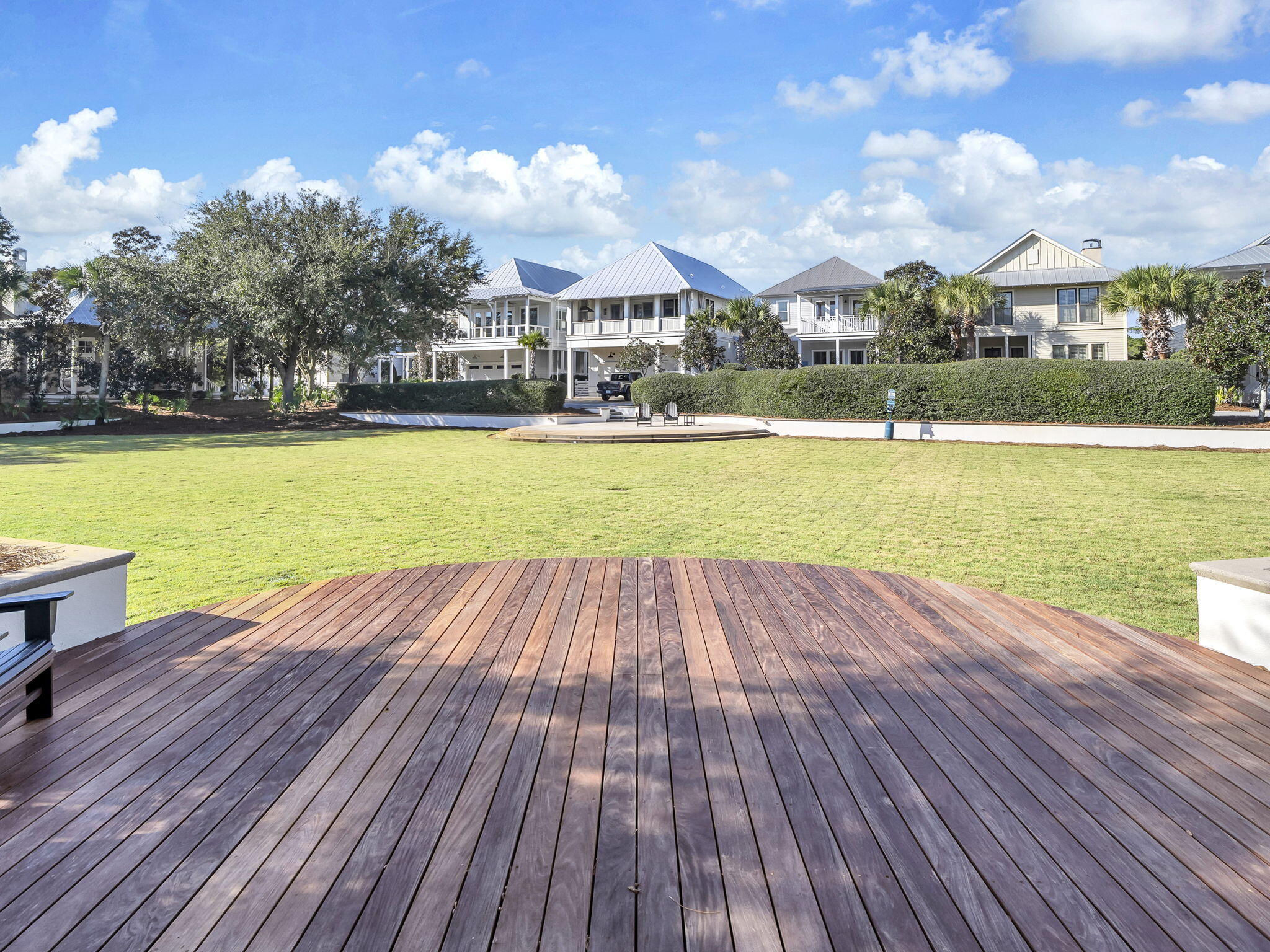 83 Cypress Walk Santa Rosa Beach, FL 32459 - Photo 60 of 77 a view of a swimming pool with an outdoor space and seating area