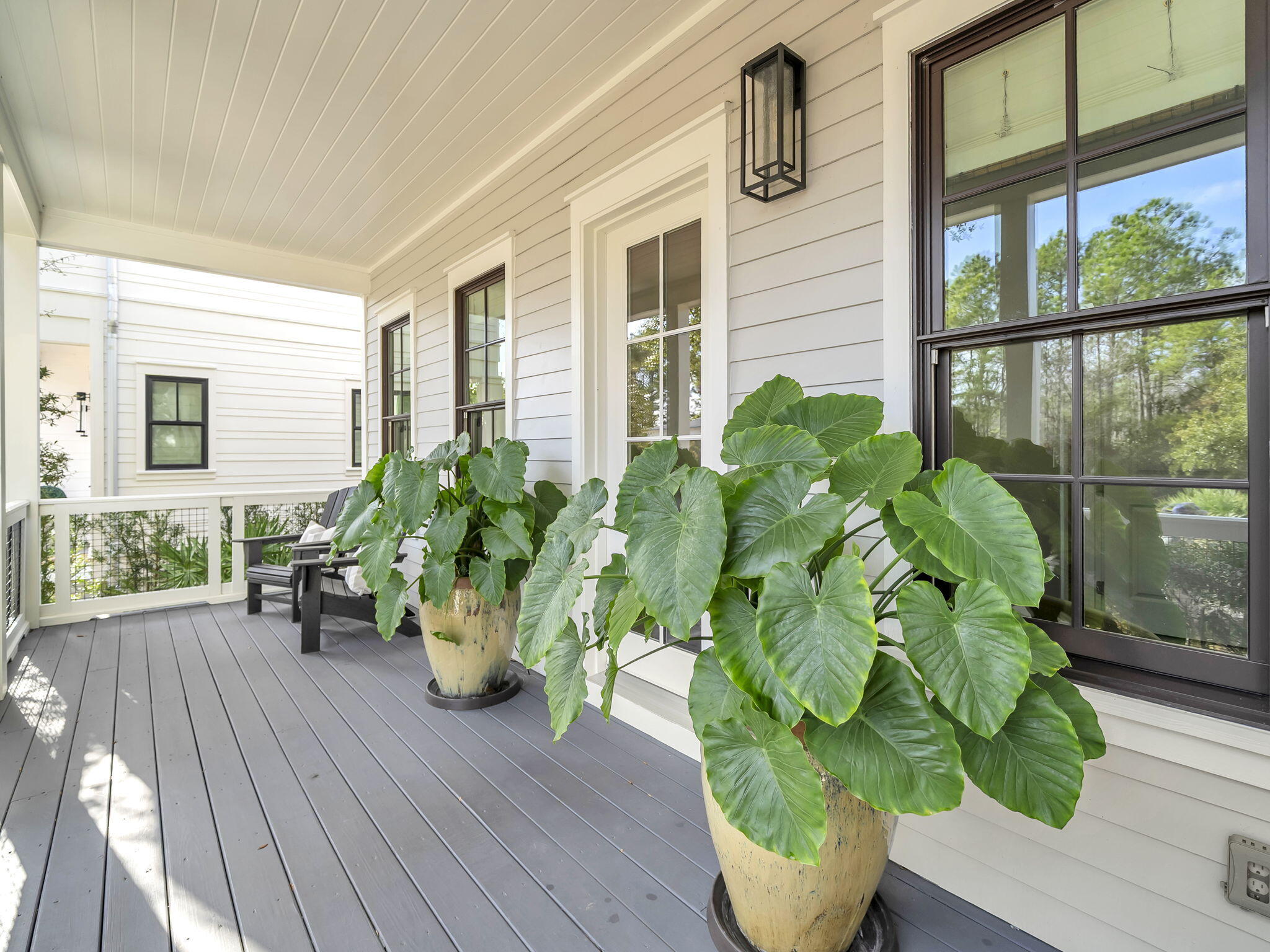 83 Cypress Walk Santa Rosa Beach, FL 32459 - Photo 8 of 77 a view of a deck with chair and potted plant