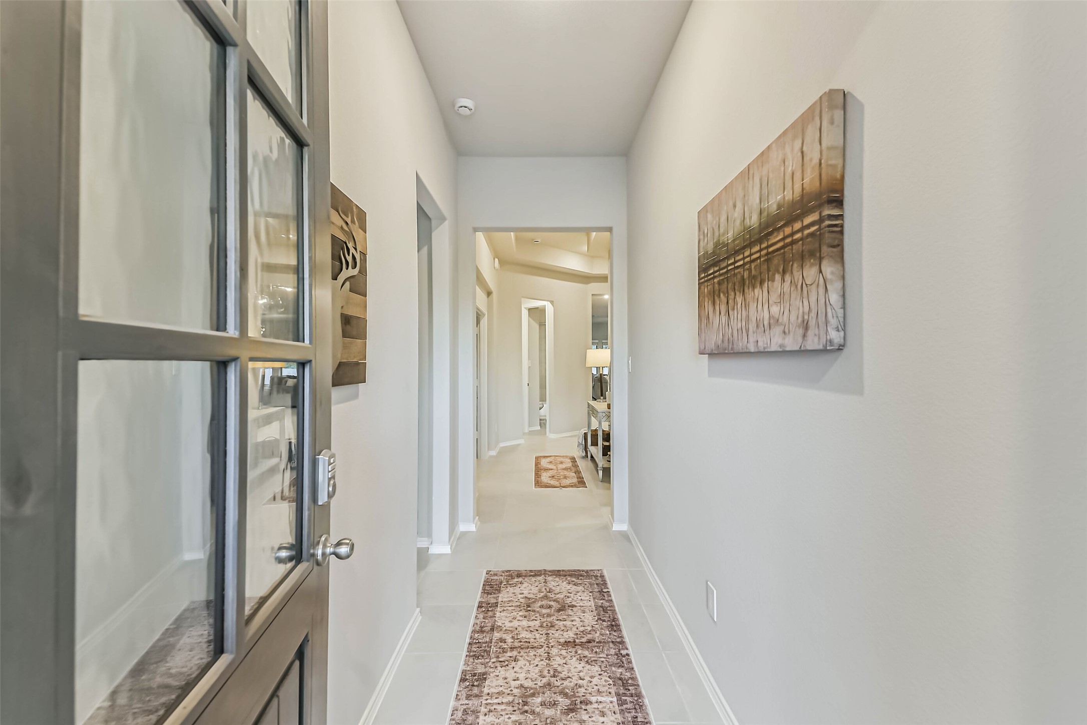 1337 Lakeside Crk Road Magnolia, TX 77354 - Photo 2 of 34 a bathroom with a glass door shower and a sink