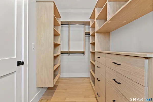 a view of walk in closet