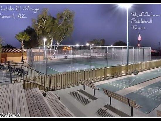 11201 North El Mirage Road, Unit A22 El Mirage, AZ 85335 - Photo 36 of 41 Pickleball & Shuffleboard