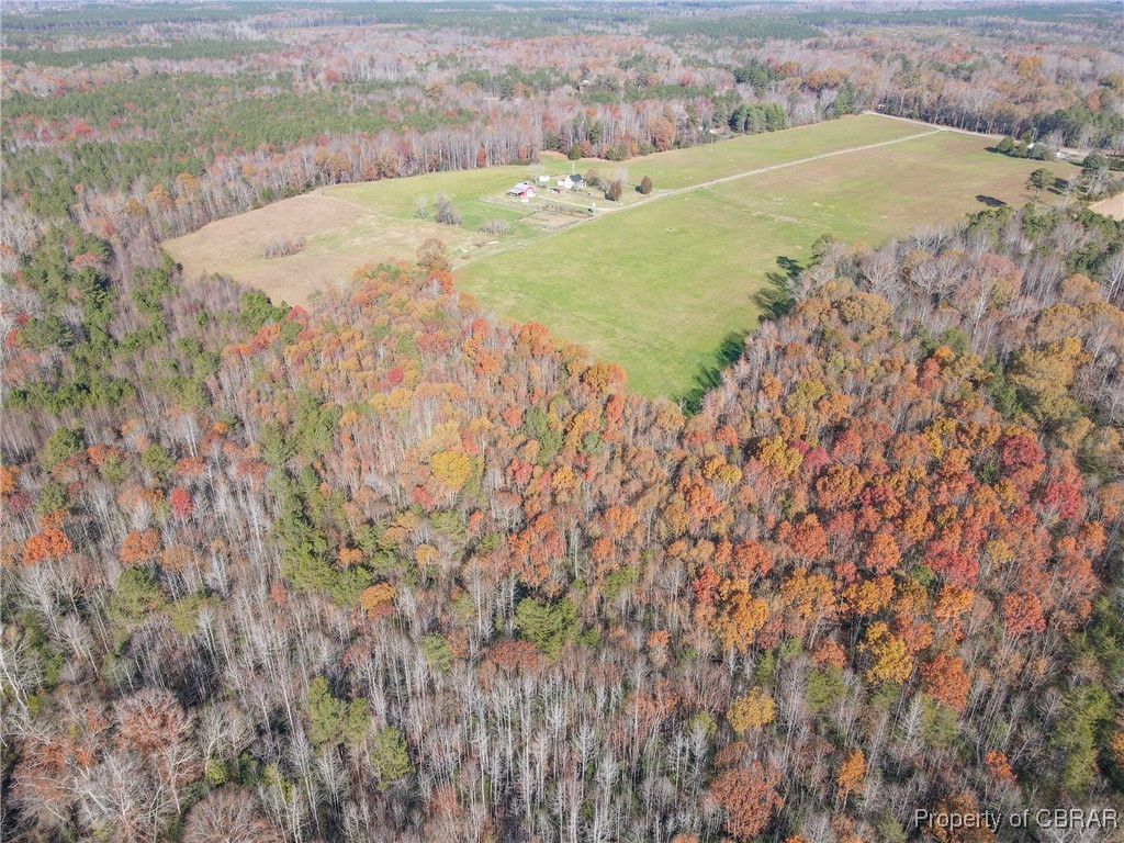 1282 Water View Road Water View, VA 23180 - Photo 45 of 49 Drone / aerial view featuring a rural view