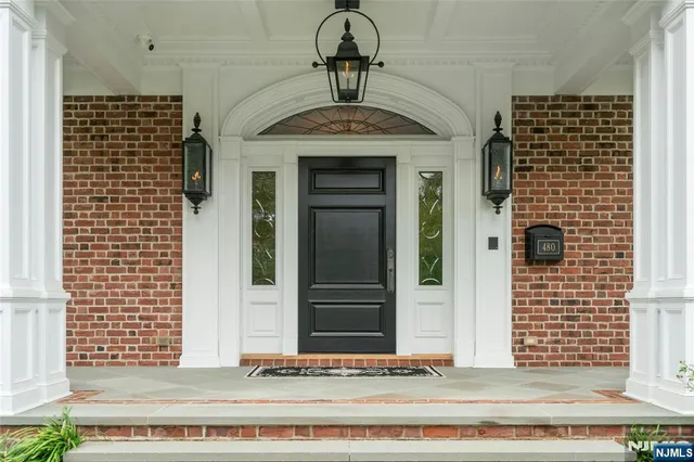 a view of a entryway door of the house