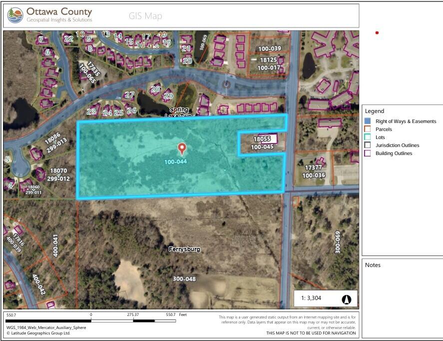 0 174th Avenue Spring Lake, MI 49456 - Photo 2 of 10 GIS MAP