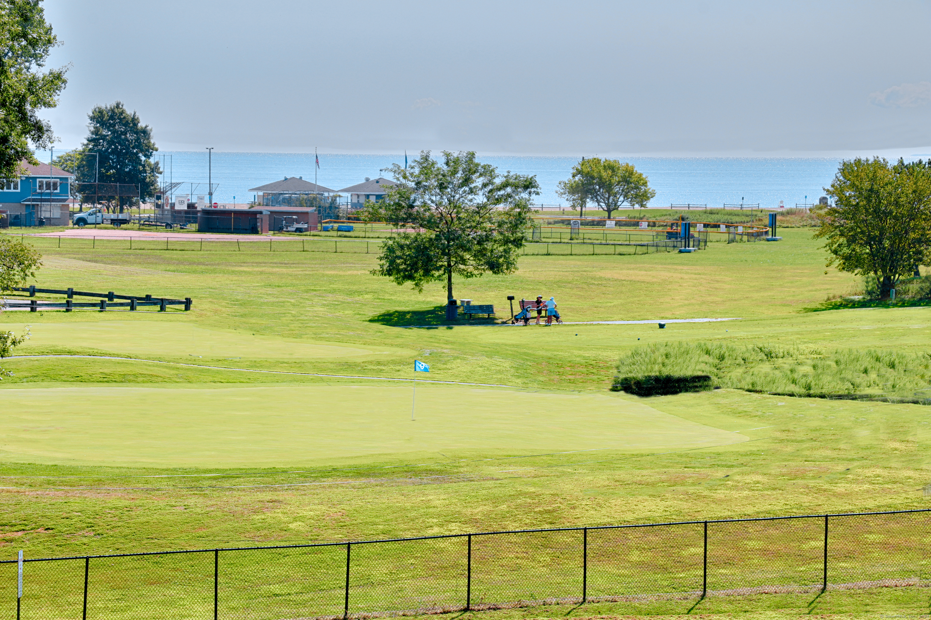 a view of an ocean view