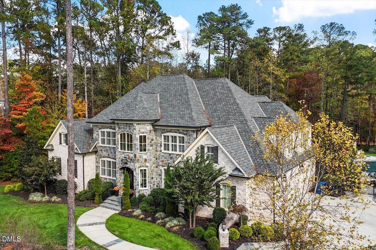 1413 Lily Estates Drive Raleigh, NC 27614 - Photo 8 of 82 an aerial view of a house
