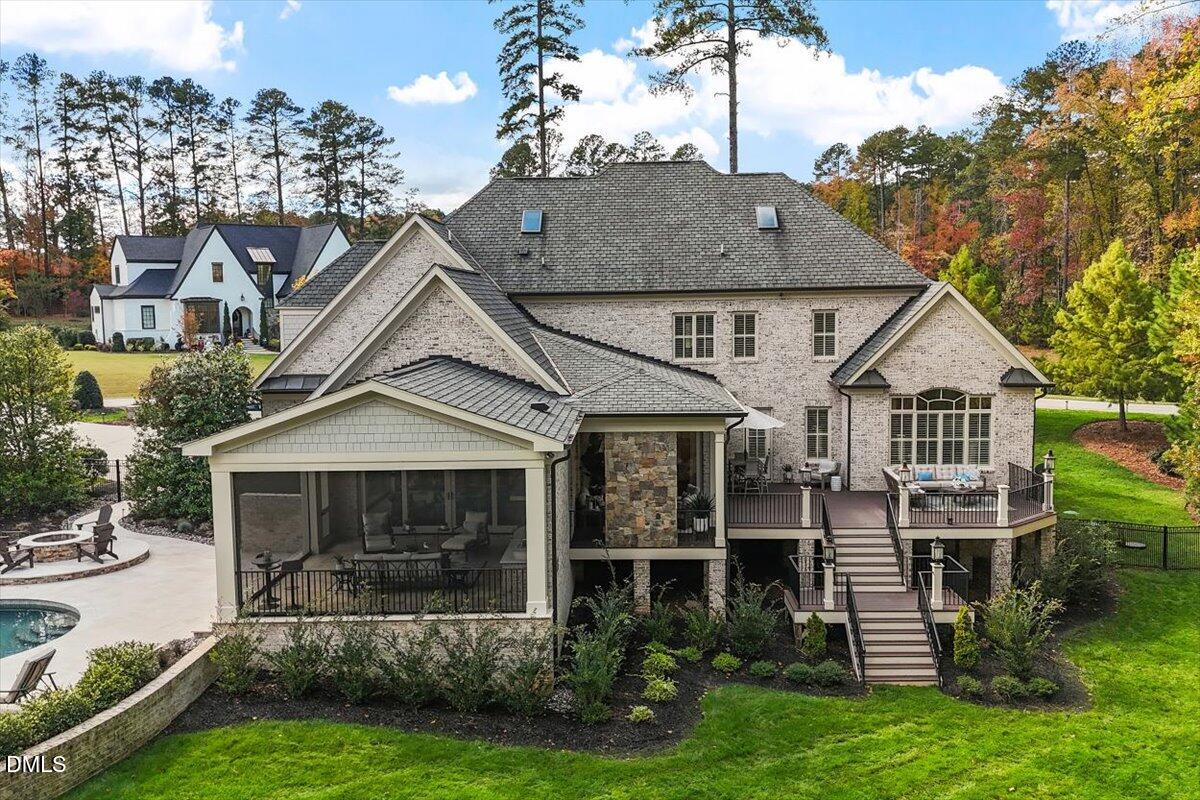 1413 Lily Estates Drive Raleigh, NC 27614 - Photo 63 of 82 a front view of a house with a yard