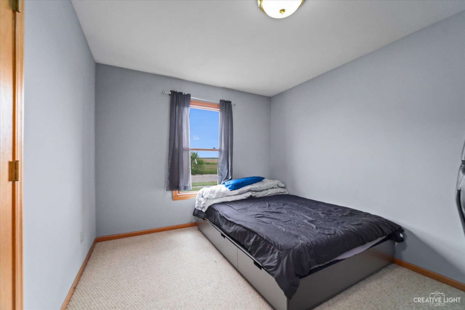 401 Lake Lida Lane Rochelle, IL 61068 - Photo 13 of 20 a living room with a bed and a window