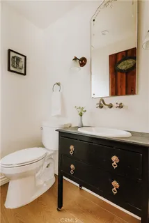 a bathroom with a sink and a toilet
