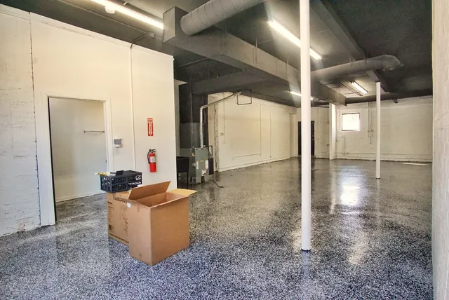 a view of a storage & utility room