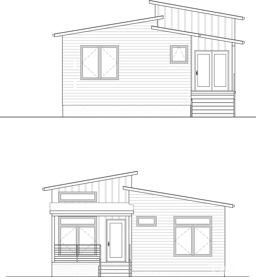 a white house with a window and balcony