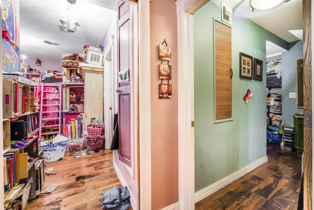 a view of walk in closet