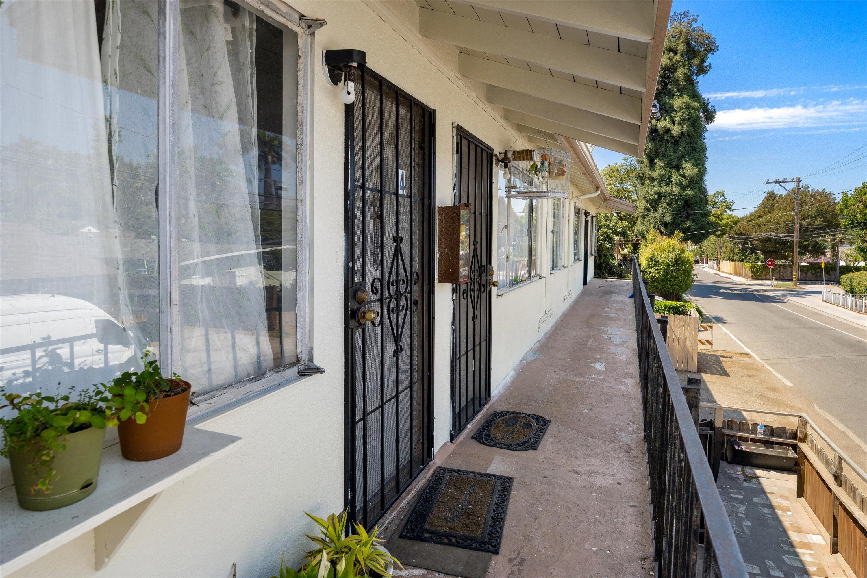 5859 Mandarin Drive Santa Barbara, CA 93117 - Photo 7 of 55 a view of a balcony with potted plants