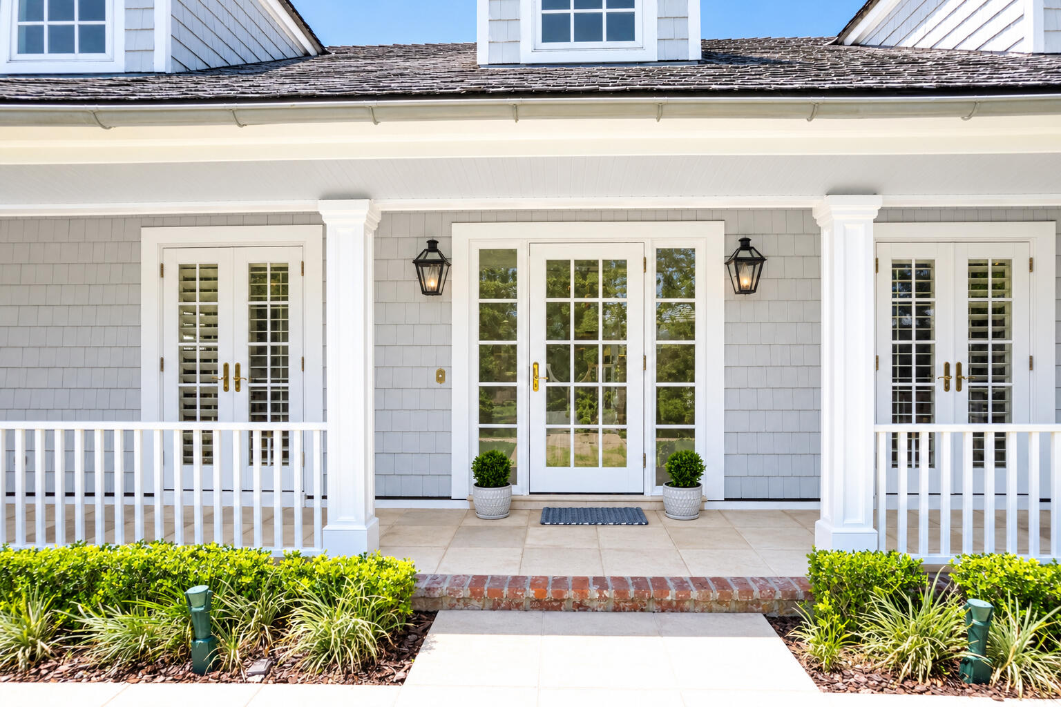 222 Monterey Road Palm Beach, FL 33480 - Photo 2 of 58 Classic French Door Entry