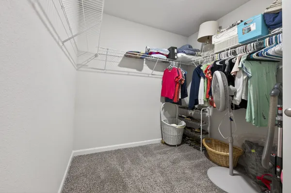 a view of a porch with wooden floor
