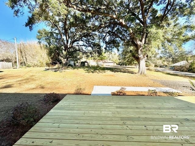 403 East 4th Street Bay Minette, AL 36507 - Photo 18 of 19 view of back yard
