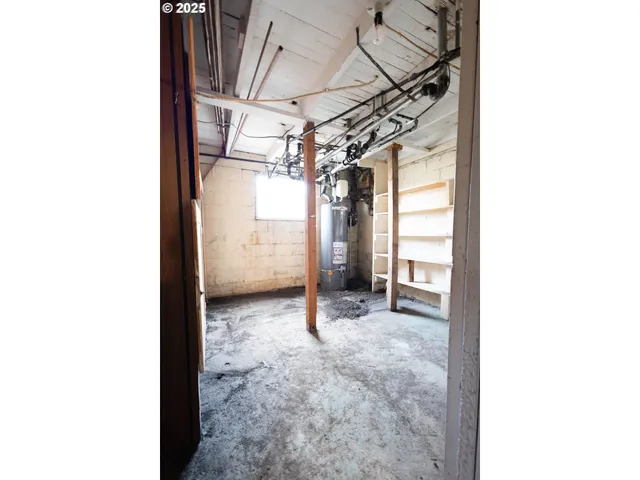 a view of a room with sliding door and outdoor space