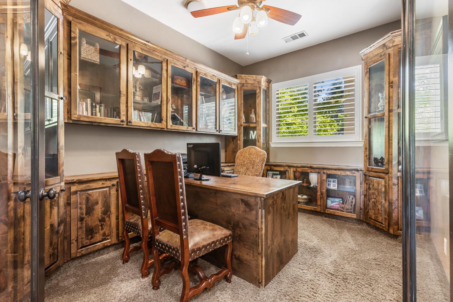 29533 Chapman Way Escalon, CA 95320 - Photo 34 of 99 a view of a workspace with furniture and a window