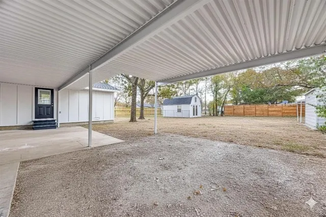 a house with large outdoor space