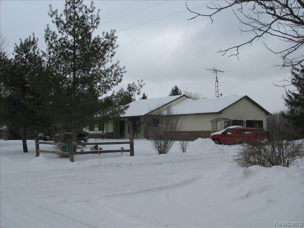 4619 Gregory Road Goodrich, MI 48438 - Photo 2 of 19 View from Driveway