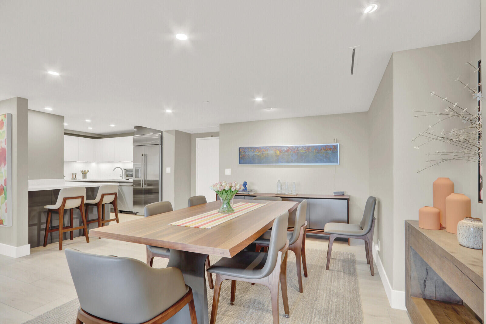 4201 North Ocean Boulevard, Unit C1202 Boca Raton, FL 33431 - Photo 17 of 47 a view of a dining room with furniture