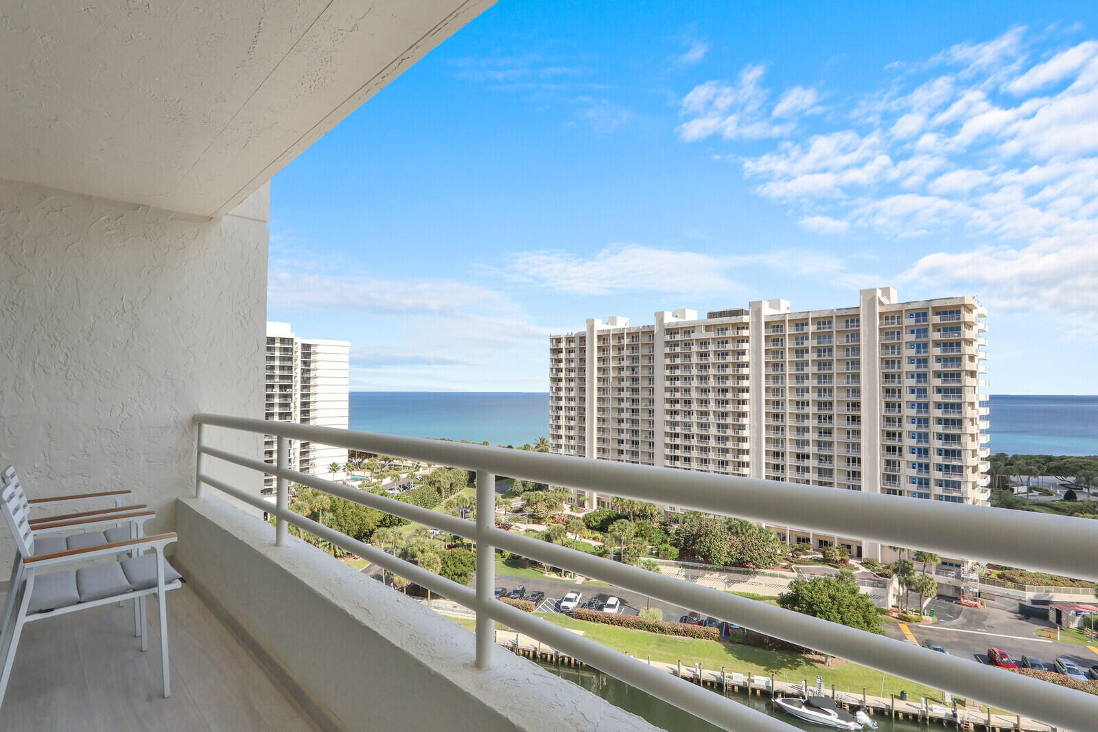 4201 North Ocean Boulevard, Unit C1202 Boca Raton, FL 33431 - Photo 41 of 47 a view of a city skyline from a balcony