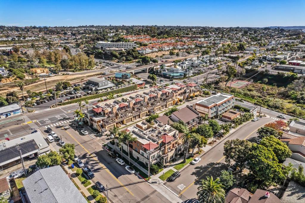 215 2nd Street, Unit 101 Encinitas, CA 92024 - Photo 46 of 47 an aerial view of a residential houses with city view
