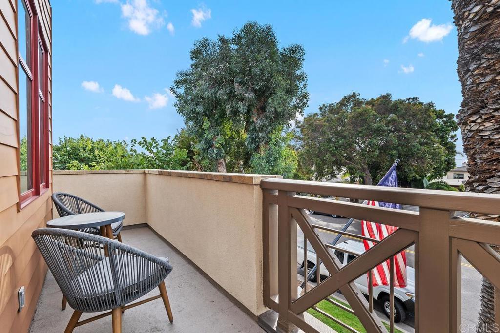 215 2nd Street, Unit 101 Encinitas, CA 92024 - Photo 10 of 47 a view of balcony with furniture