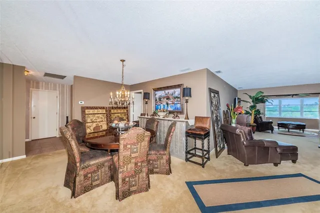 a view of a lake with a big yard