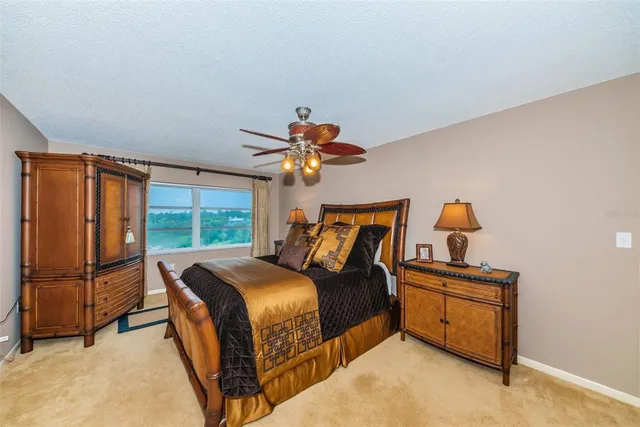 a view of a lake from a balcony