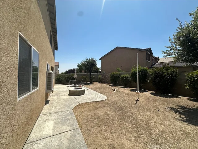 a outdoor space with a barbeque