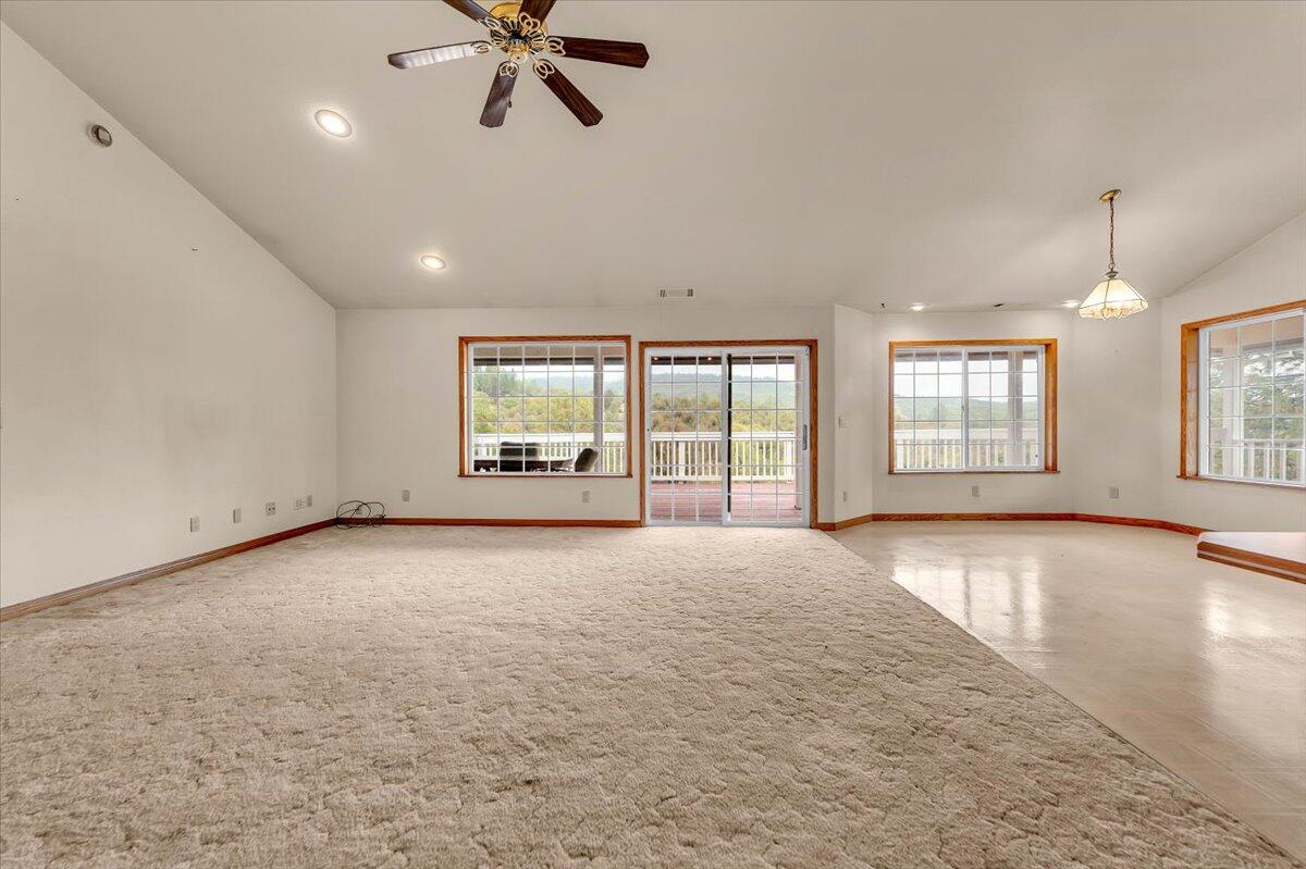 30153 Frisby Road Oak Run, CA 96069 - Photo 12 of 56 a view of an empty room with a window