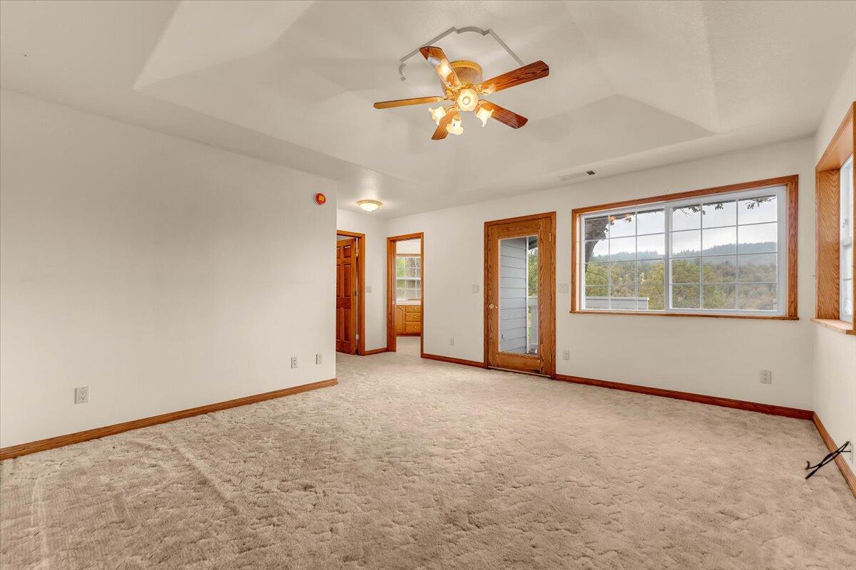 30153 Frisby Road Oak Run, CA 96069 - Photo 20 of 56 a view of an empty room with a window