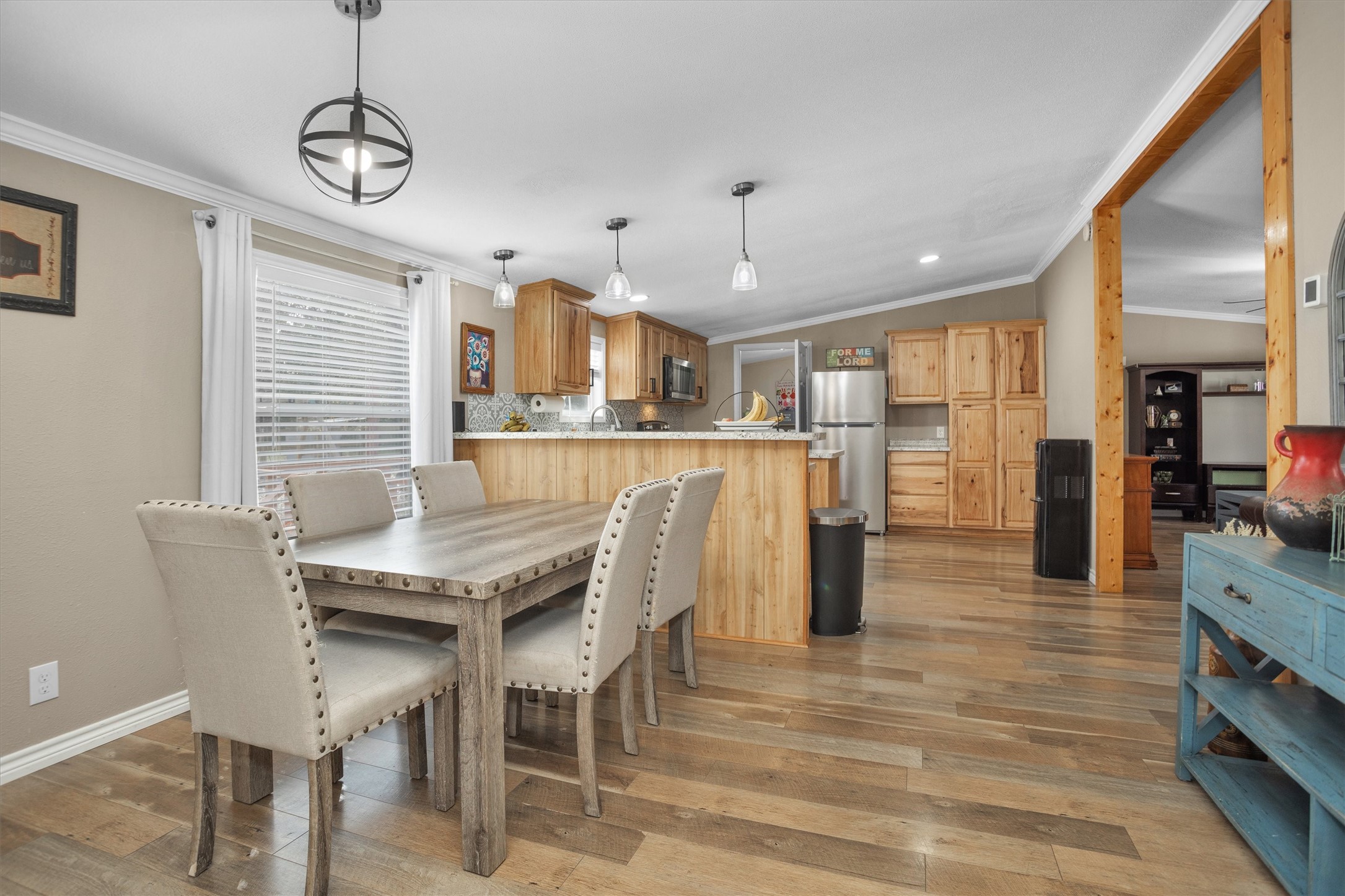 14604 Hasara Lane Willis, TX 77378 - Photo 24 of 50 a dining room with furniture and window