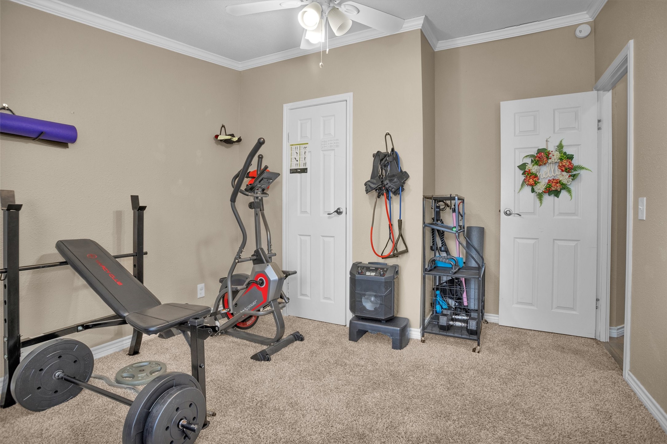 14604 Hasara Lane Willis, TX 77378 - Photo 34 of 50 a view of room with gym equipment
