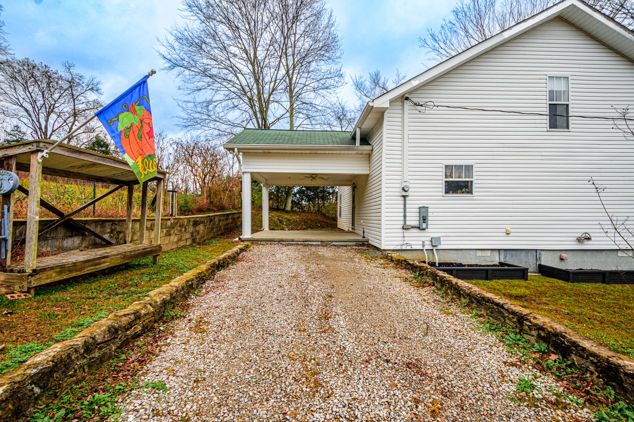 1828 Bunker Hill Road Pulaski, TN 38478 - Photo 44 of 57 a view of a house with a patio and a yard