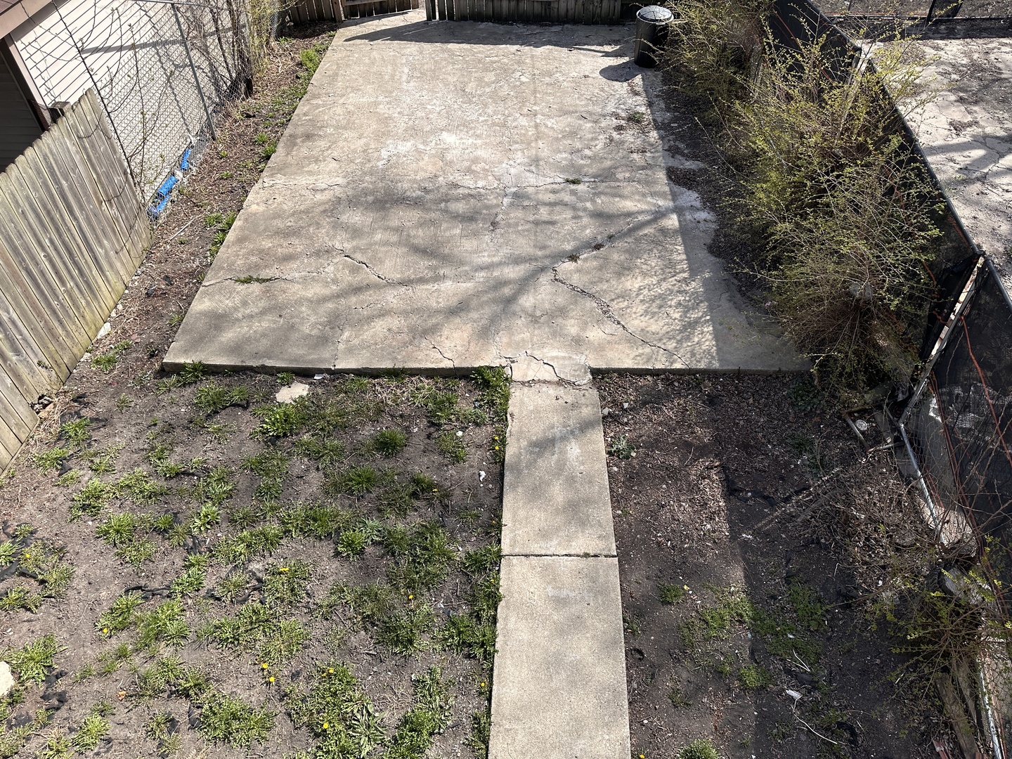 4107 West 16th Street Chicago, IL 60623 - Photo 27 of 29 a view of a backyard