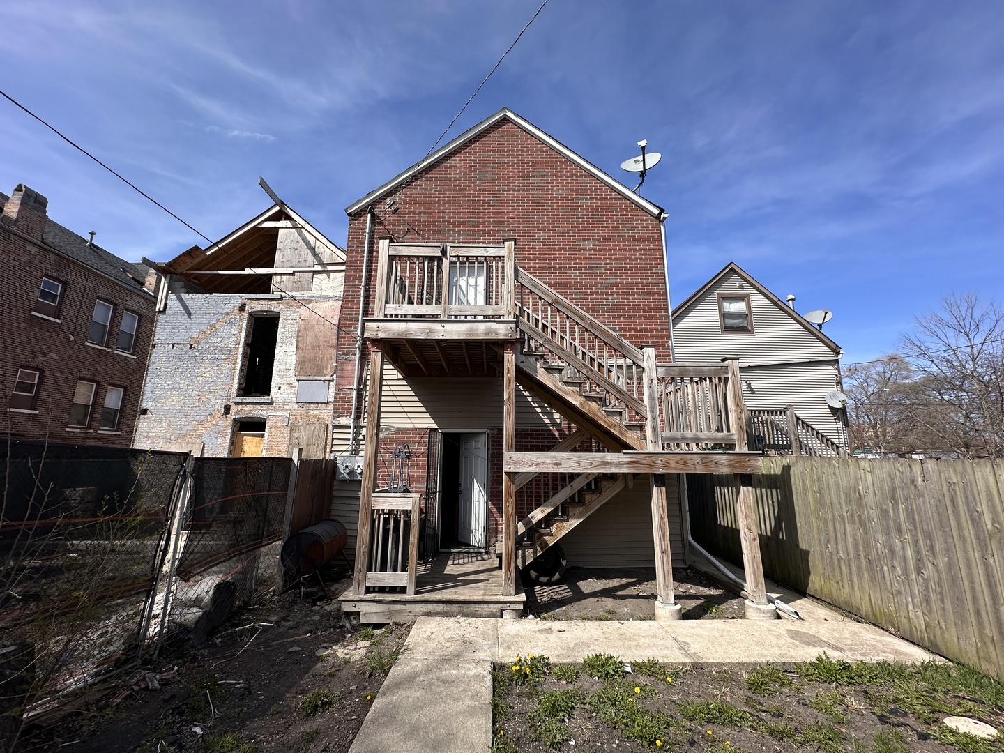 4107 West 16th Street Chicago, IL 60623 - Photo 28 of 29 a front view of a house with outer space
